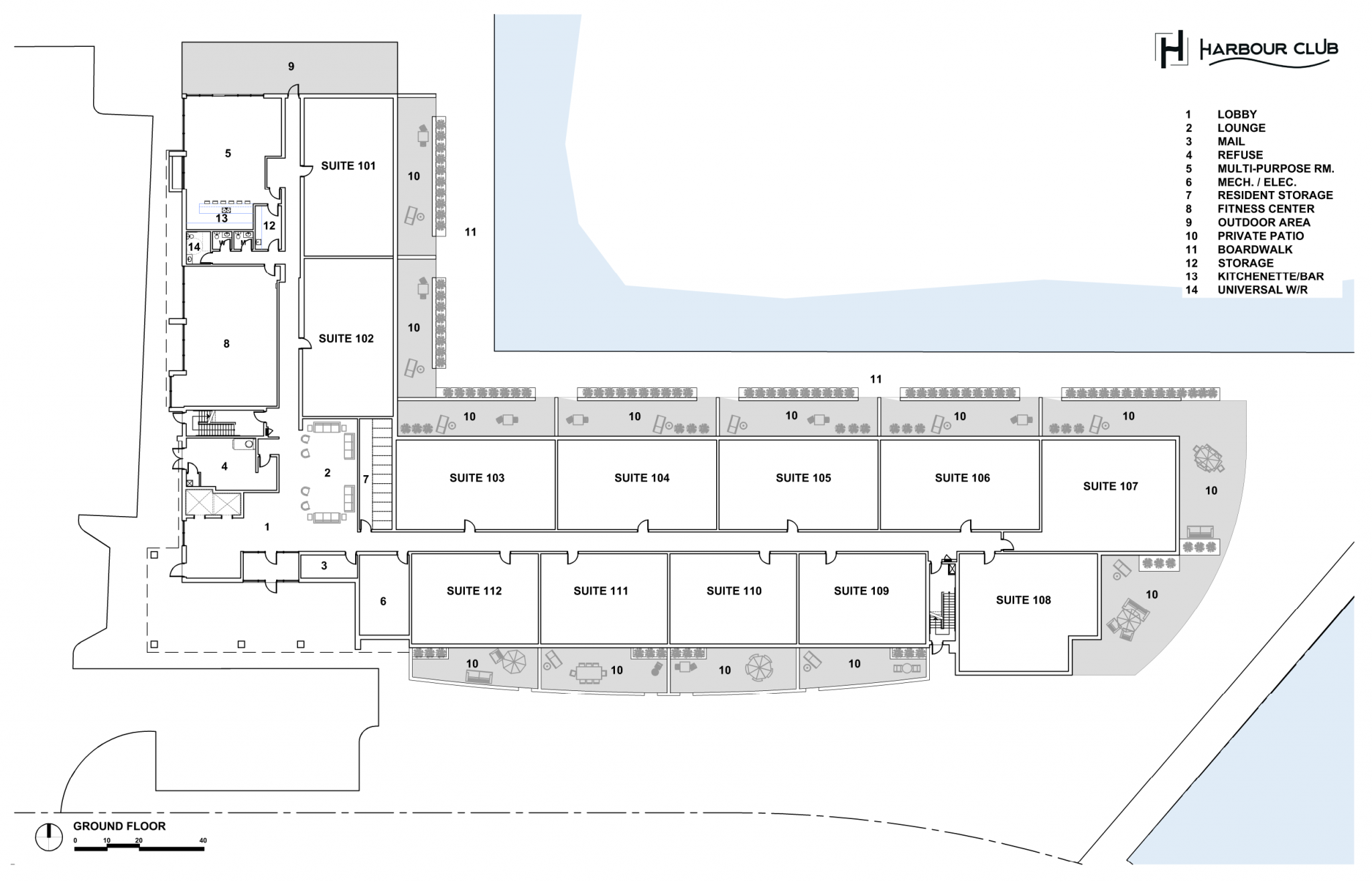 Floor Plans Harbour Club Luxury Lakeside Condo Tecumseh Ontario